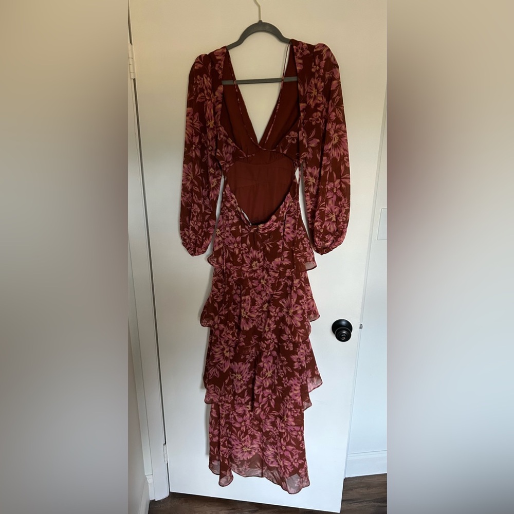 ASTR THE LABEL Anora Floral Tiered Maxi Dress - Picture 3 of 6
